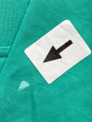US POLO ASSN HOODIE MINIMAL TEAL MENS PRE OWNED XL