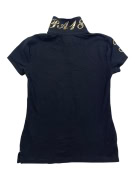 U.S. POLO ASSN. ΜΠΛΟΥΖΑ POLO GOLD LOGO ΜΑΥΡΟ ΓΥΝΑΙΚΕΙΟ XS