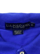 US POLO ASSN ΜΠΛΟΥΖΑ POLO ΚΛΑΣΙΚΗ ROYAL BLUE ΑΝΤΡΙΚΟ PRE OWNED XL