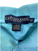 U.S. POLO ASSN. ΜΠΛΟΥΖΑ POLO LOGO ΣΙΕΛ UNISEX XL