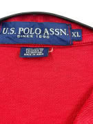 US POLO ASSN ΜΠΛΟΥΖΑ POLO RETRO ΚΟΚΚΙΝΟ ΑΝΤΡΙΚΟ XL pre-owned
