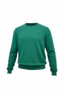 US POLO ASSN ΠΛΕΚΤΟ ΠΟΥΛΟΒΕΡ MINIMAL ΠΡΑΣΙΝΟ ΑΝΤΡΙΚΟ PRE OWNED XL