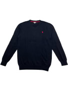 U.S. POLO ASSN. Πλεκτό Πουλόβερ V-Neck Navy Blue Ανδρικό XL