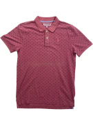 U.S. Polo Assn. Polo Shirt Casual All Over Print Logo Pink Men’s S