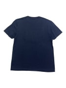 U.S. POLO ASSN. T-SHIRT CASUAL USPA ΛΟΓΟΤΥΠΟ ΣΚΟΥΡΟ ΜΠΛΕ ΑΝΔΡΙΚΟ XL