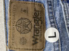 WRANGLER BERMUDA SHORTS WASHED BLUE UOMO PRE OWNED L