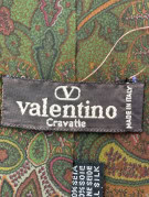 VALENTINO ΓΡΑΒΑΤΑ CLASSIC PAISLEY OLIVE ΑΝΤΡΙΚΟ PRE OWNED