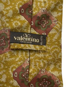 VALENTINO NECKTIE RETRO OLIVE MEN PRE OWNED