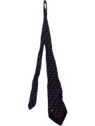 VALENTINO TIE VINTAGE NAVY MENS PRE OWNED