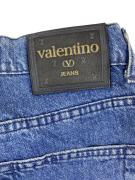 VALENTINO JEANS ΠΑΝΤΕΛΟΝΙ VINTAGE ΛΟΓΟΤΥΠΟ ΜΠΛΕ ΓΥΝΑΙΚΕΙΟ XS