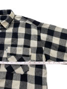 VALENTINO ΚΑΡΟ ΠΟΥΚΑΜΙΣΟ CLASSIC ΜΑΥΡΟ ΚΡΕΜ ΑΝΤΡΙΚΟ PRE OWNED L