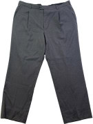 VALENTINO ROMA TAILORED TROUSERS CLASSIC CHARCOAL MENS PRE OWNED XL