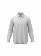 VALENTINO UOMO Πουκάμισο Polo Vintage Λευκό Ανδρικό XL