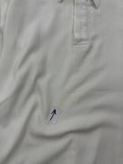 VALENTINO UOMO Πουκάμισο Polo Vintage Λευκό Ανδρικό XL