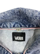 Vans Denim Ολόσωμη Φόρμα (Jumpsuit) Vintage Logo Μπλε Γυναικεία L