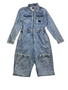 Vans Denim Ολόσωμη Φόρμα (Jumpsuit) Vintage Logo Μπλε Γυναικεία L