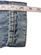 VANS Tuta intera in denim con logo vintage acid wash blu unisex 2XL