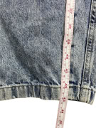 VANS Tuta intera in denim con logo vintage acid wash blu unisex 2XL