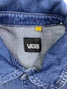 VANS Denim Jumpsuit Vintage Logo Blue Unisex L