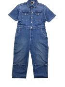 VANS Denim Ολόσωμη Φόρμα Vintage Λογότυπο Μπλε Unisex L