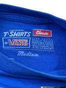 VANS GRAPHIC TEE STREETWEAR BLUE ΑΝΤΡΙΚΟ PRE OWNED L
