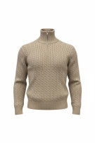 VANS MAGLIONE HALF ZIP CLASSIC BEIGE DONNA PRE OWNED M