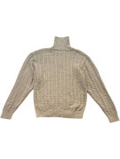 VANS MAGLIONE HALF ZIP CLASSIC BEIGE DONNA PRE OWNED M
