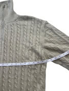 VANS MAGLIONE HALF ZIP CLASSIC BEIGE DONNA PRE OWNED M