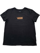 Vans Black T-Shirt with Graphic Print