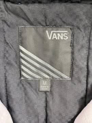 VANS Μπουφάν Jacket CASUAL Λογότυπο Γκρι Γυναικείο M