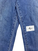Vans Tuta intera / Jumpsuit in denim casual con logo blu da donna L