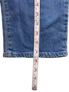 Vans Tuta intera / Jumpsuit in denim casual con logo blu da donna L