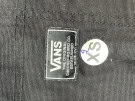 VANS WORKWEAR OVERALL BLACK WOMEN PRE OWNED XS