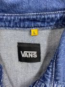 VANS Ολόσωμη Τζιν Φόρμα (Jumpsuit) CASUAL Λογότυπο Μπλε Γυναικείο S