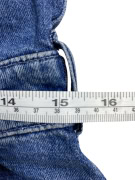 VANS Ολόσωμη Τζιν Φόρμα (Jumpsuit) CASUAL Λογότυπο Μπλε Γυναικείο S