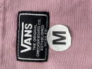 VANS DUNGAREES MINIMAL PINK WOMENS PRE OWNED M