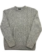 Vans Πλεκτό Πουλόβερ Cable Knit Γκρι Ανδρικό L