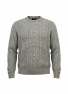 Vans Πλεκτό Πουλόβερ Cable Knit Γκρι Ανδρικό L