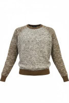 VANS KNIT SWEATER CLASSIC OLIVE CREAM UNISEX PRE OWNED XL