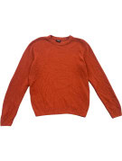 VANS MAGLIONE IN MAGLIA MINIMAL ARANCIO RUGGINE UOMO PRE OWNED S