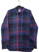 VANS CAMICIA A QUADRI SKATE BLU UOMO PRE OWNED M