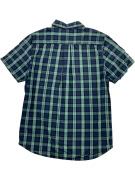 CAMICIA VANS VINTAGE CON LOGO A QUADRI BLU/VERDE DA UOMO S