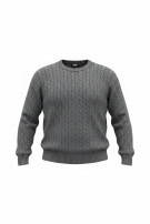 VANS ΠΟΥΛΟΒΕΡ CABLE KNIT ΓΚΡΙ UNISEX PRE OWNED L
