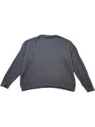 VANS ΠΟΥΛΟΒΕΡ CABLE KNIT ΓΚΡΙ UNISEX PRE OWNED L