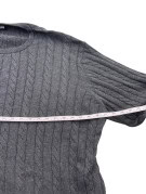 VANS ΠΟΥΛΟΒΕΡ CABLE KNIT ΓΚΡΙ UNISEX PRE OWNED L