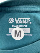VANS T-SHIRT CASUAL LOGO ΠΡΑΣΙΝΟ ΑΝΔΡΙΚΟ M