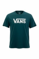 VANS T-SHIRT CASUAL LOGO ΠΡΑΣΙΝΟ ΑΝΔΡΙΚΟ M