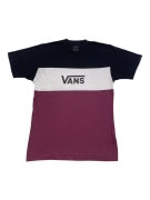 VANS T-SHIRT VINTAGE LOGO MULTICOLOR MALE M