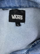 VANS DENIM VINTAGE JUMPSUIT WITH LOGO BLUE WOMEN’S M