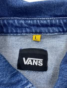VANS ΤΖΙΝ ΟΛΟΣΩΜΗ ΦΟΡΜΑ WORKWEAR ΜΠΛΕ ΓΥΝΑΙΚΕΙΟ PRE OWNED L